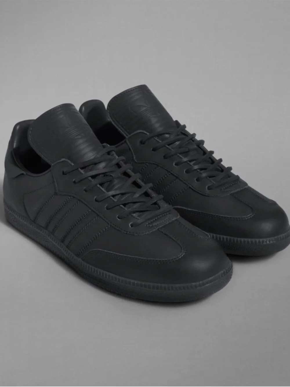 Adidas Humanrace Samba Charcoal sneakers in black
